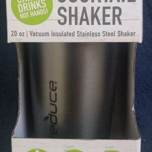 New Reduce 20 Oz 3 pcs stainless steel gray personal cocktail shaker